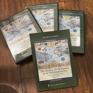 The History of Christianity in the Reformation Era
18h 27m + course‎ guide book